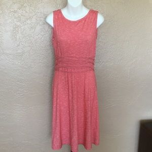 Max Studio Orange Dress Sundress S Scoop Back